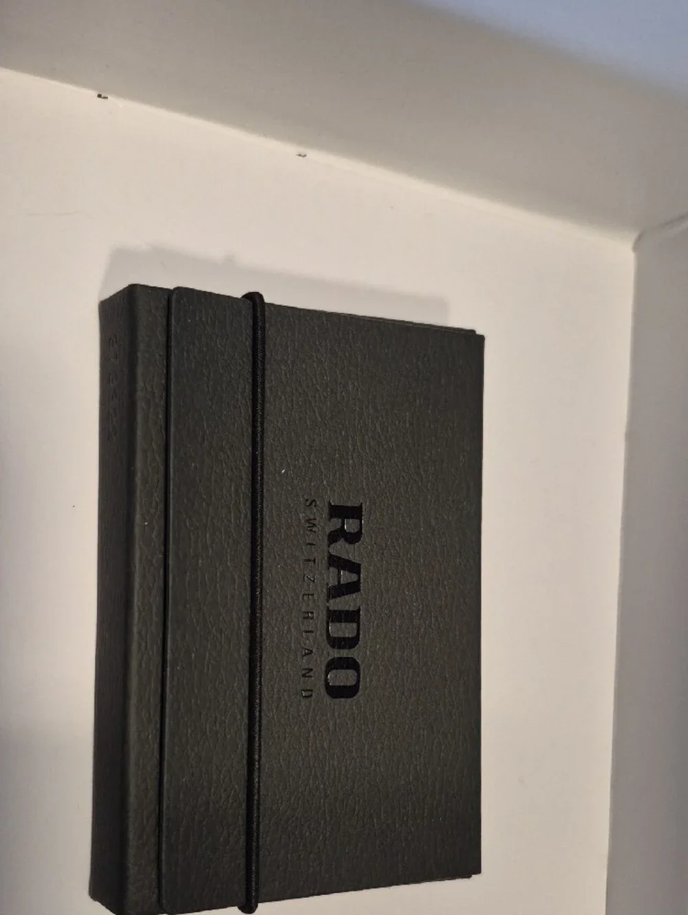 Rado Men’s Green Dial Gold-Tone Case Brown Leather Strap Watch
